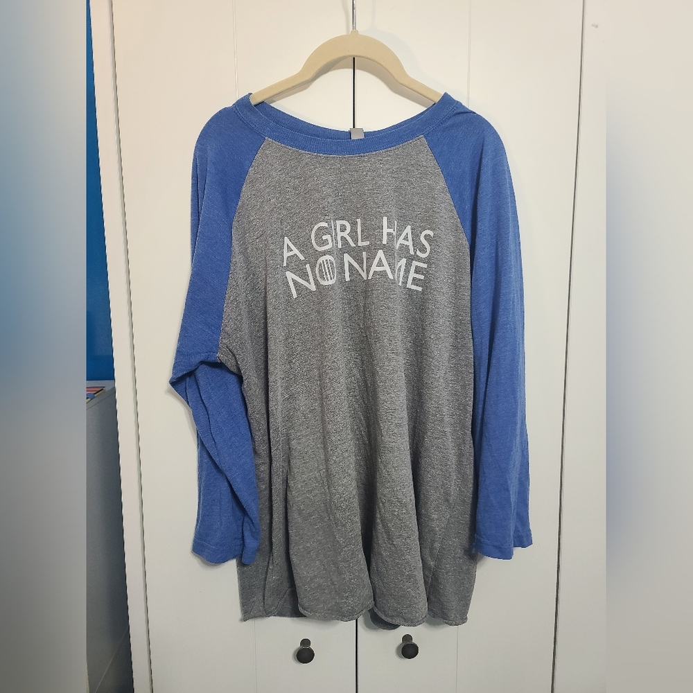 Game of thrones girl with no name shirt size large